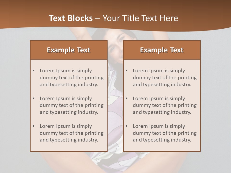 Shot One Face PowerPoint Template