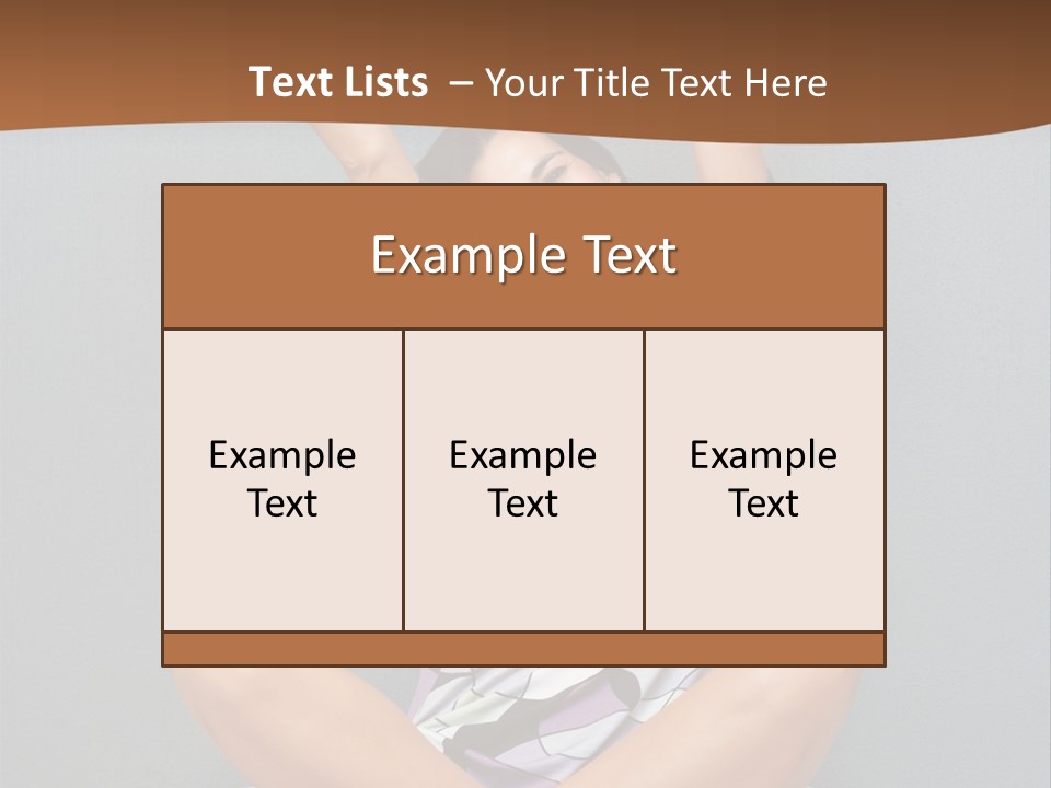 Shot One Face PowerPoint Template