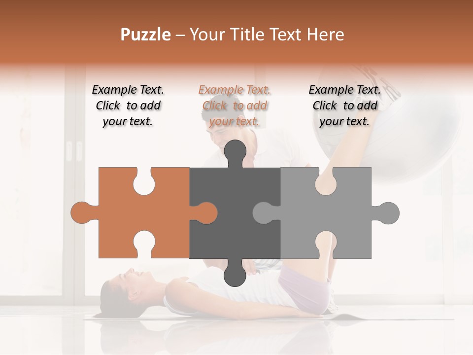 Sitting Corporate Work PowerPoint Template