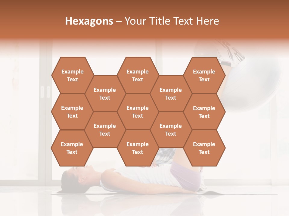 Sitting Corporate Work PowerPoint Template