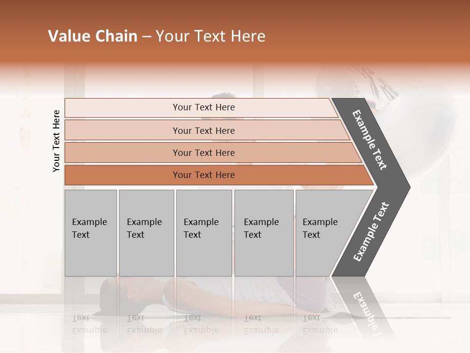 Sitting Corporate Work PowerPoint Template