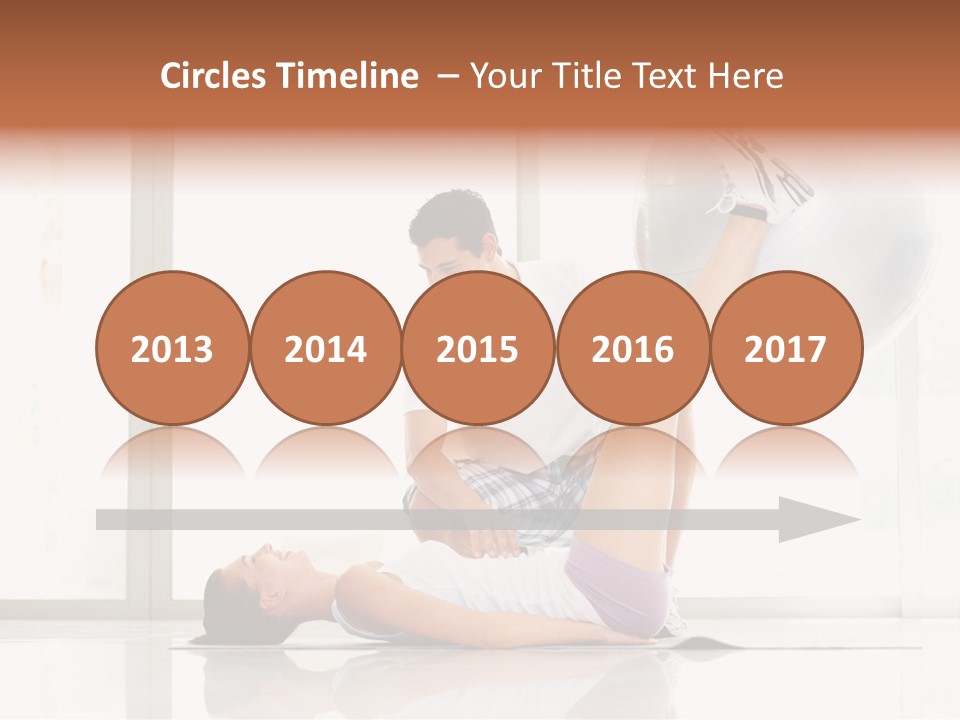 Sitting Corporate Work PowerPoint Template