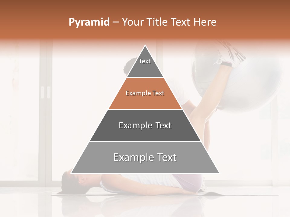 Sitting Corporate Work PowerPoint Template