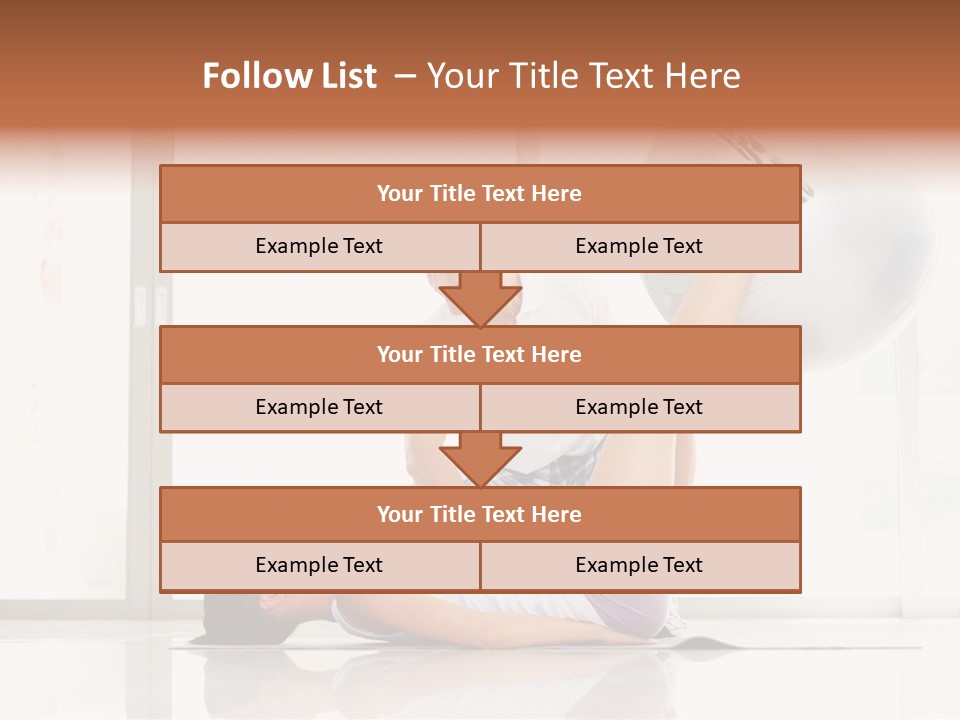 Sitting Corporate Work PowerPoint Template