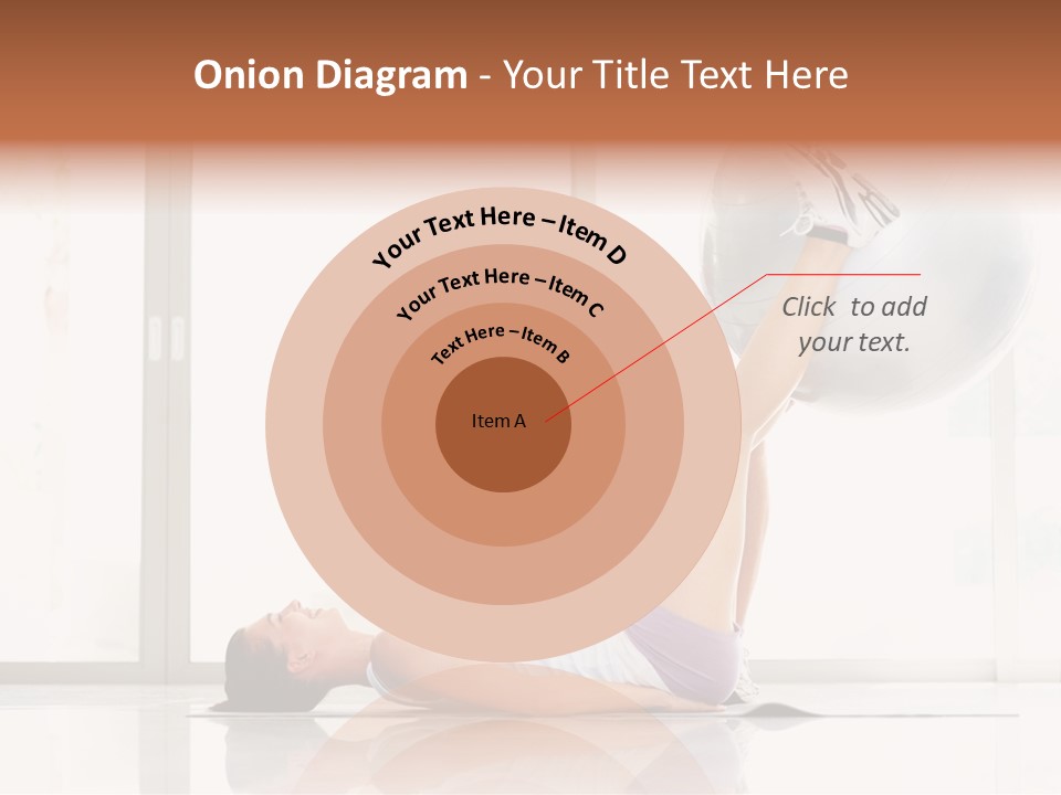 Sitting Corporate Work PowerPoint Template
