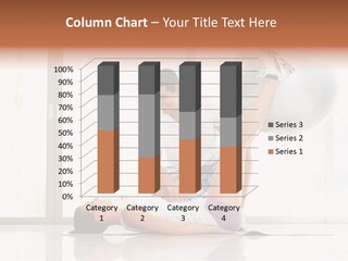 Sitting Corporate Work PowerPoint Template