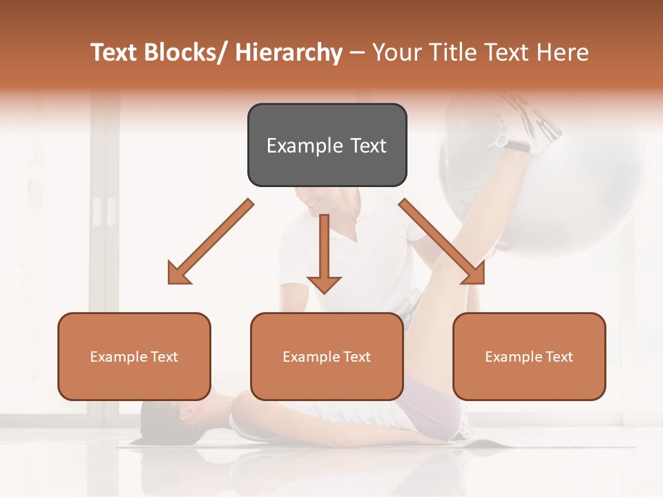 Sitting Corporate Work PowerPoint Template