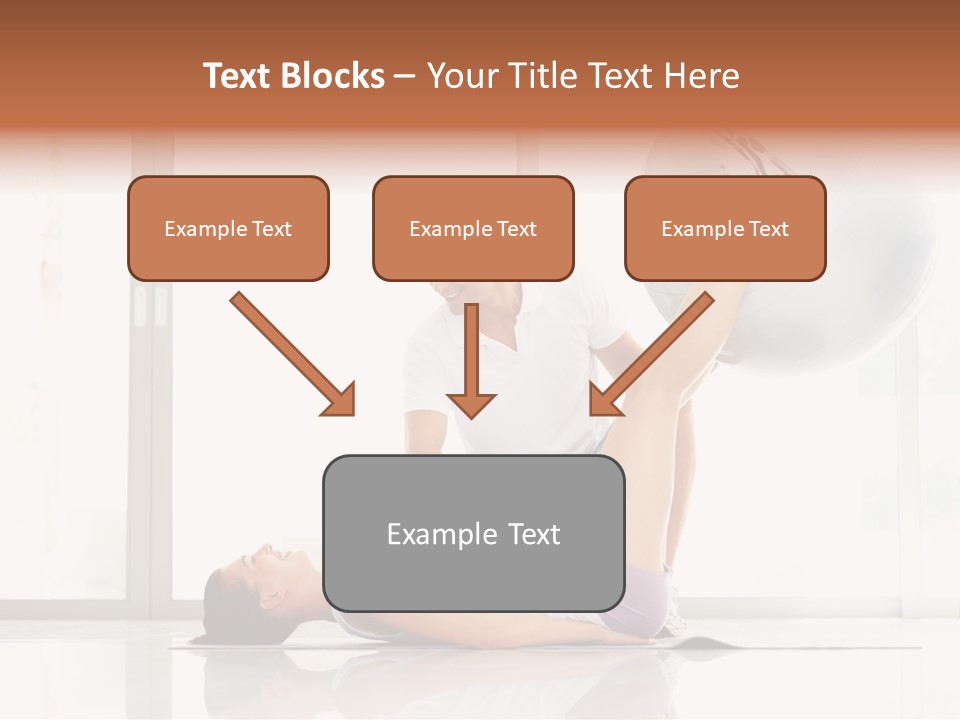 Sitting Corporate Work PowerPoint Template