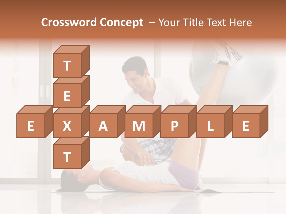 Sitting Corporate Work PowerPoint Template