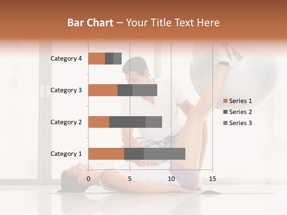 Sitting Corporate Work PowerPoint Template