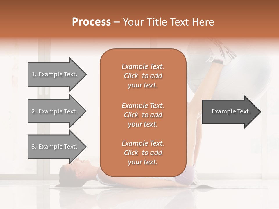 Sitting Corporate Work PowerPoint Template