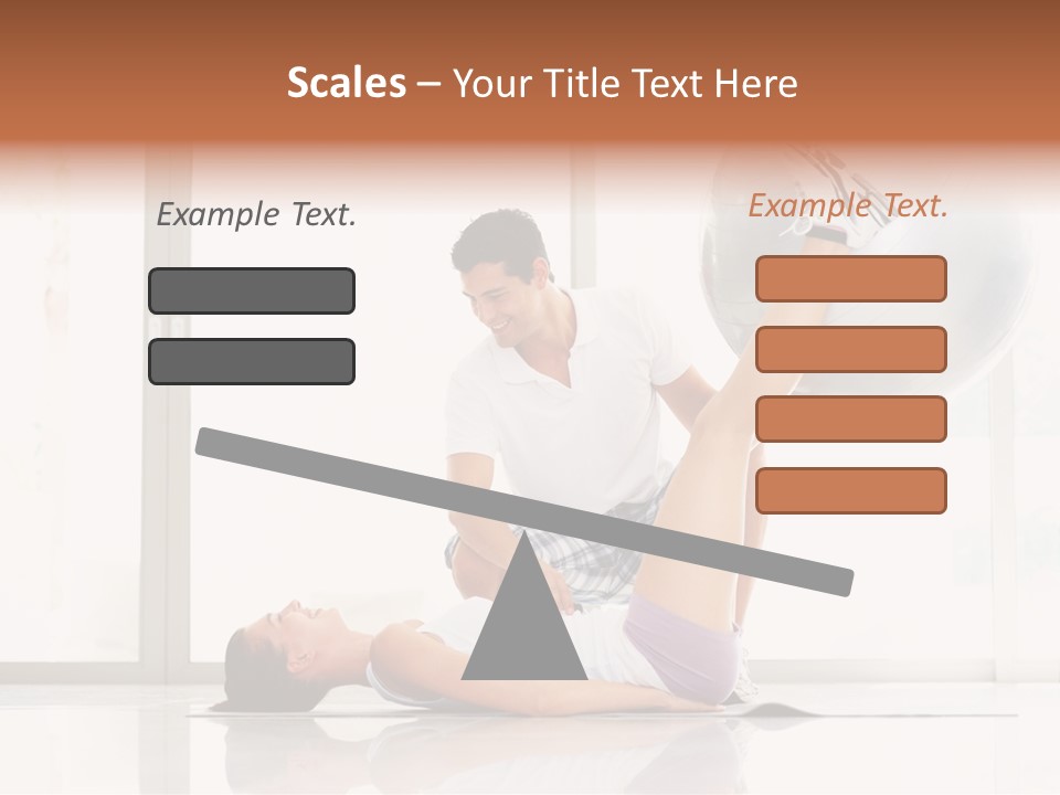 Sitting Corporate Work PowerPoint Template