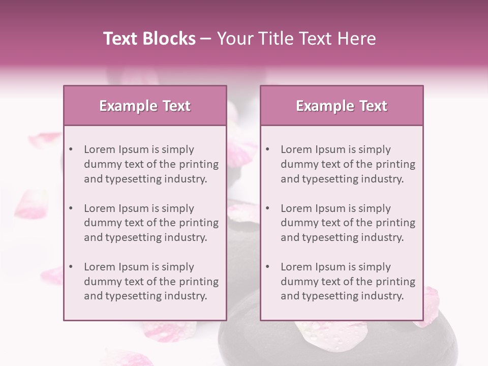 Daisy Flower Therapy PowerPoint Template