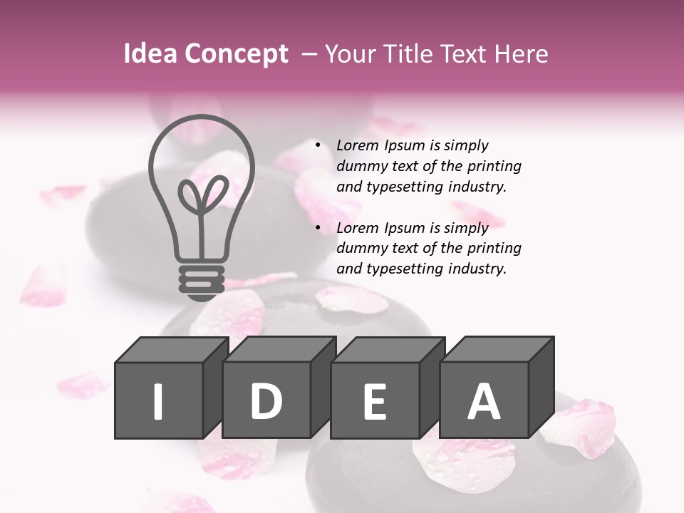 Daisy Flower Therapy PowerPoint Template