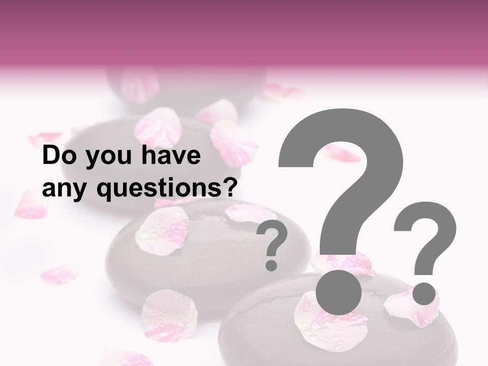 Daisy Flower Therapy PowerPoint Template