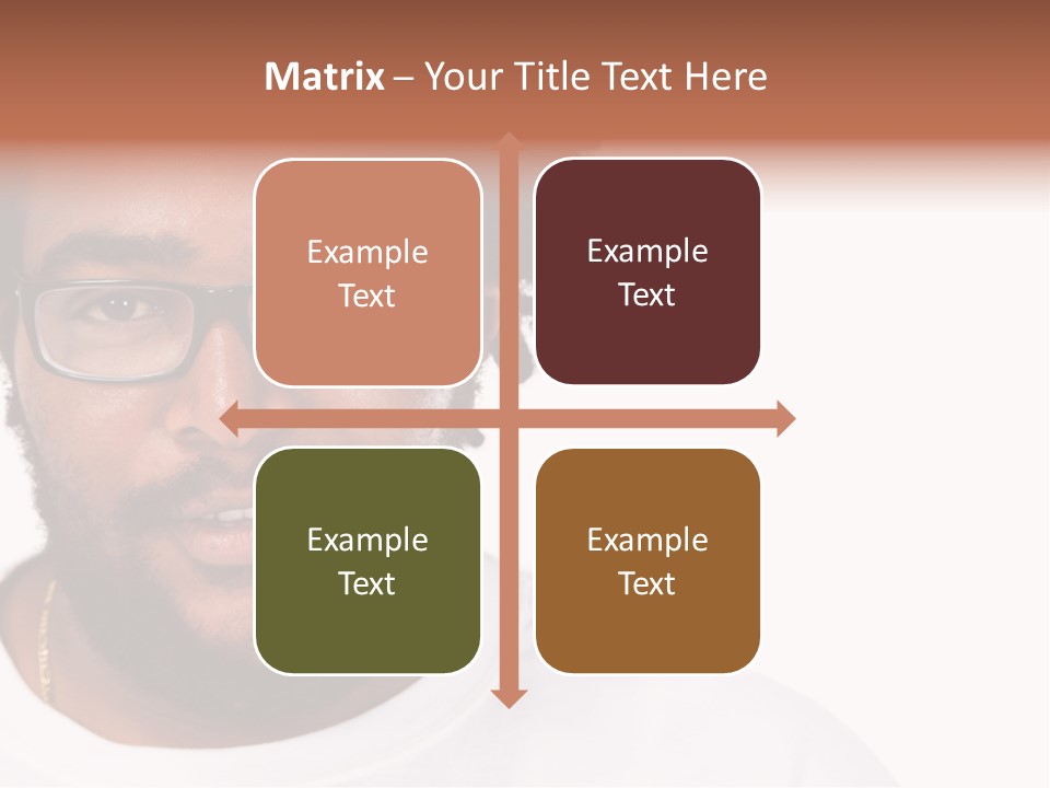 Shot One Face PowerPoint Template