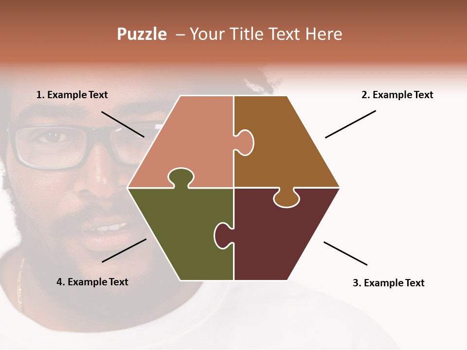 Shot One Face PowerPoint Template