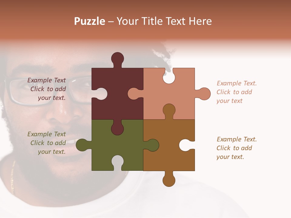 Shot One Face PowerPoint Template