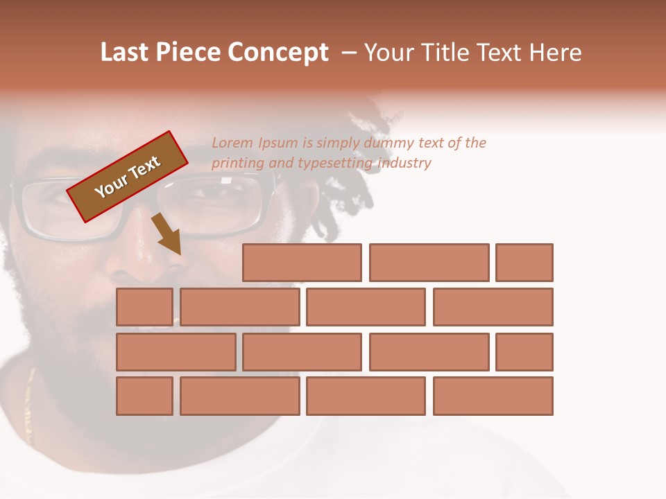 Shot One Face PowerPoint Template