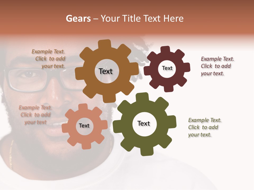 Shot One Face PowerPoint Template