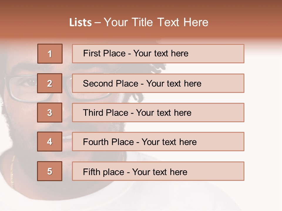 Shot One Face PowerPoint Template
