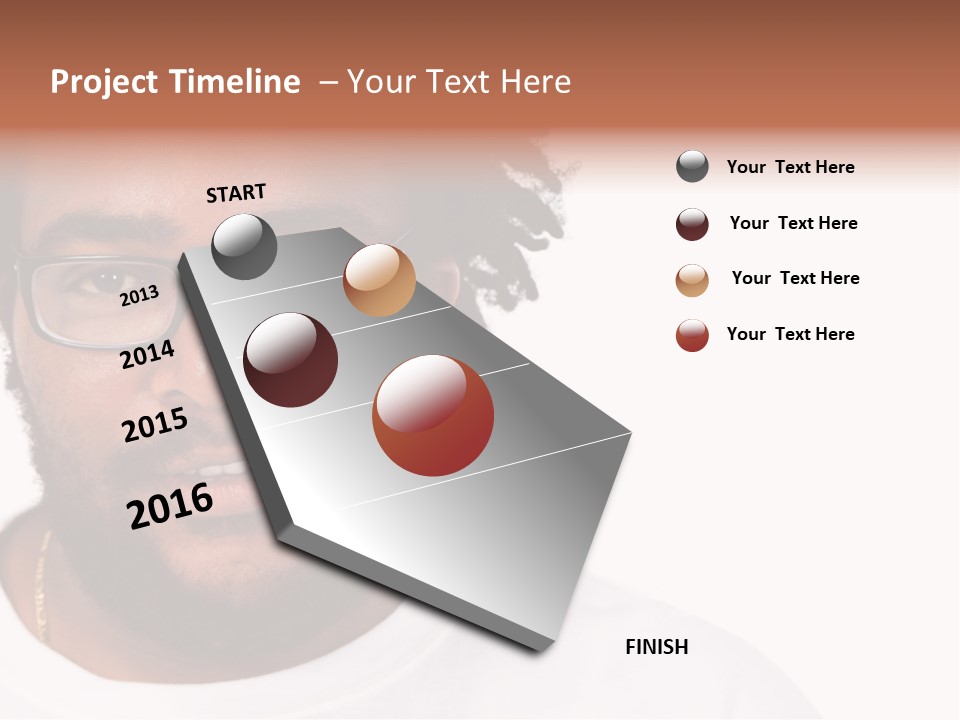 Shot One Face PowerPoint Template