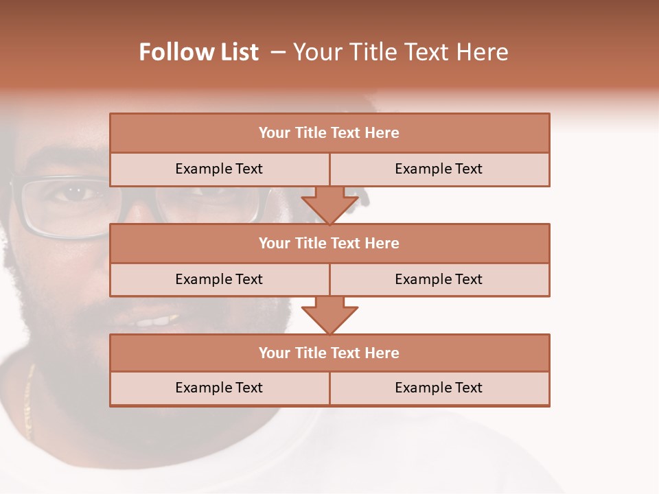 Shot One Face PowerPoint Template