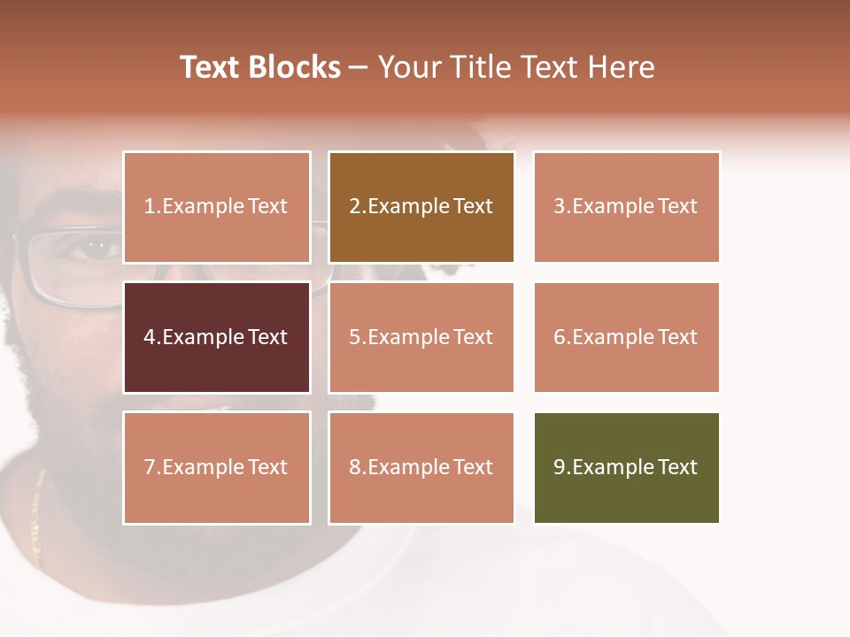 Shot One Face PowerPoint Template