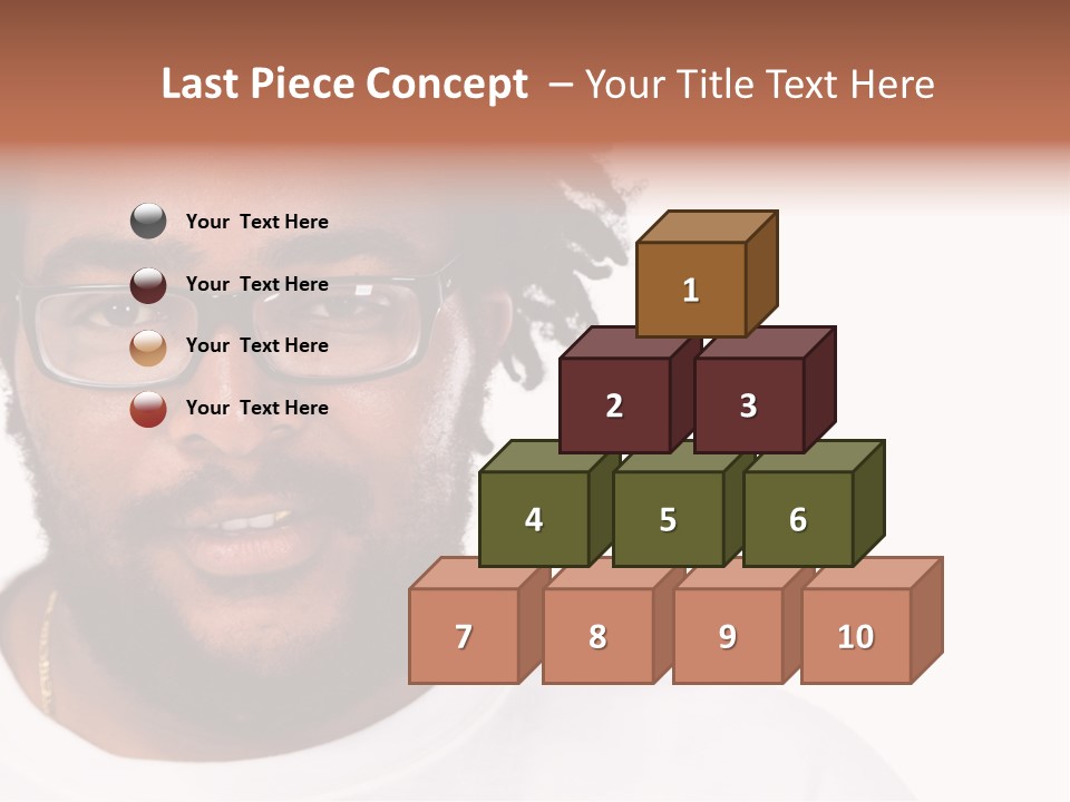 Shot One Face PowerPoint Template