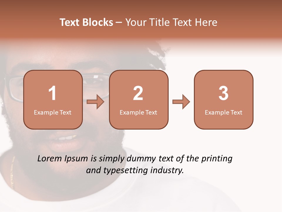 Shot One Face PowerPoint Template