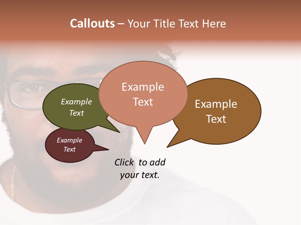 Shot One Face PowerPoint Template