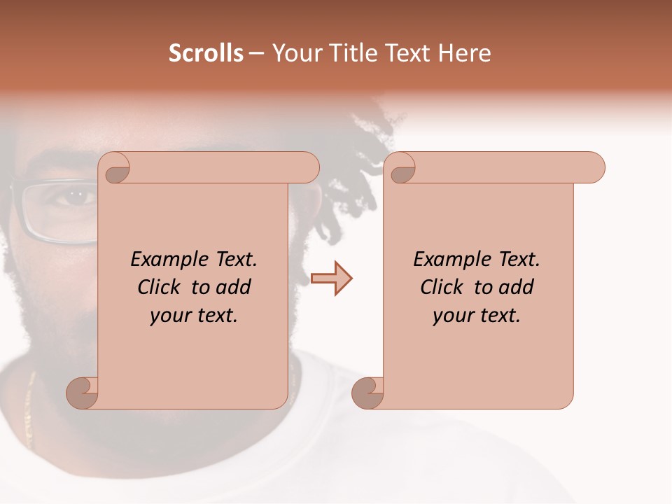 Shot One Face PowerPoint Template