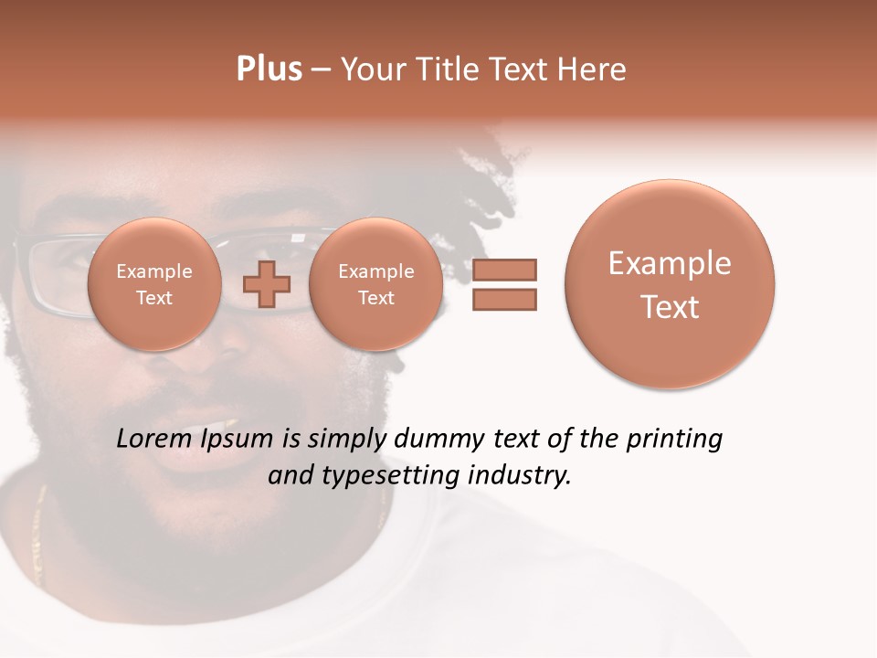 Shot One Face PowerPoint Template