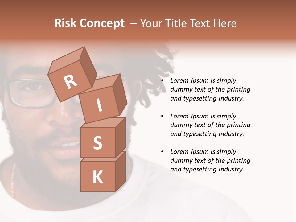 Shot One Face PowerPoint Template