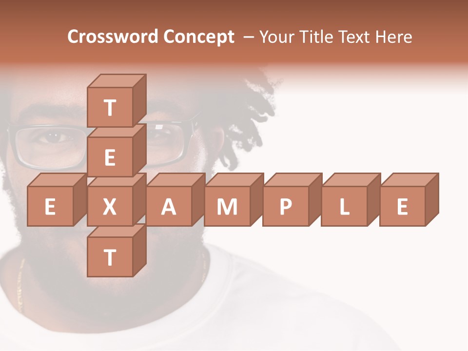 Shot One Face PowerPoint Template