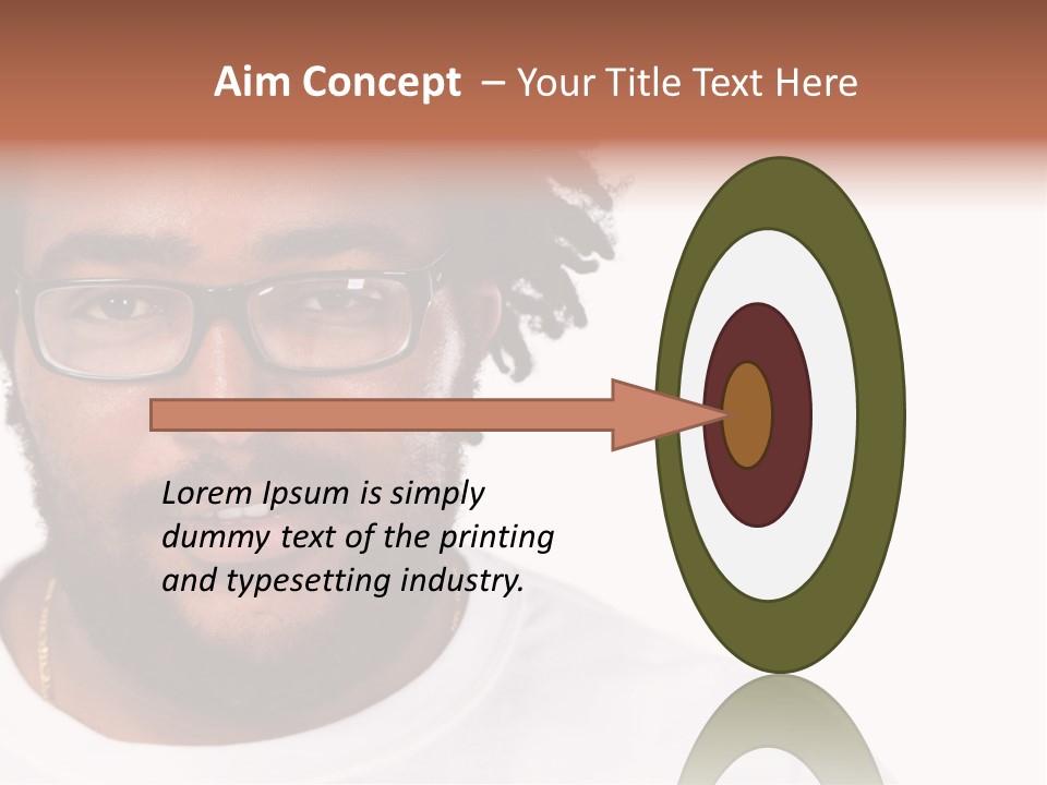 Shot One Face PowerPoint Template