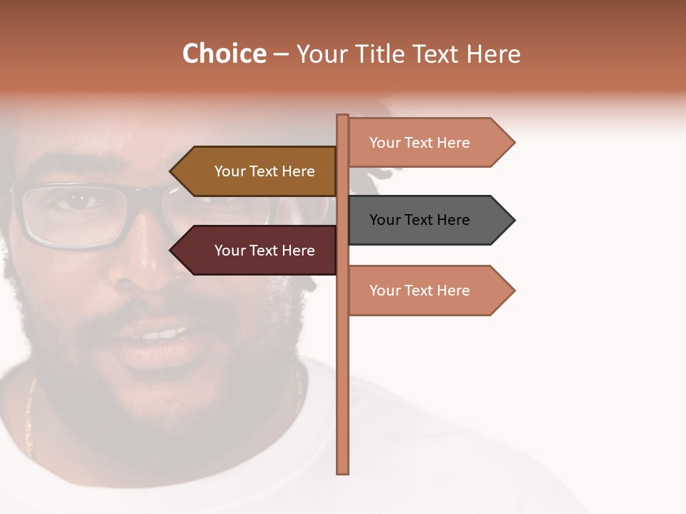 Shot One Face PowerPoint Template
