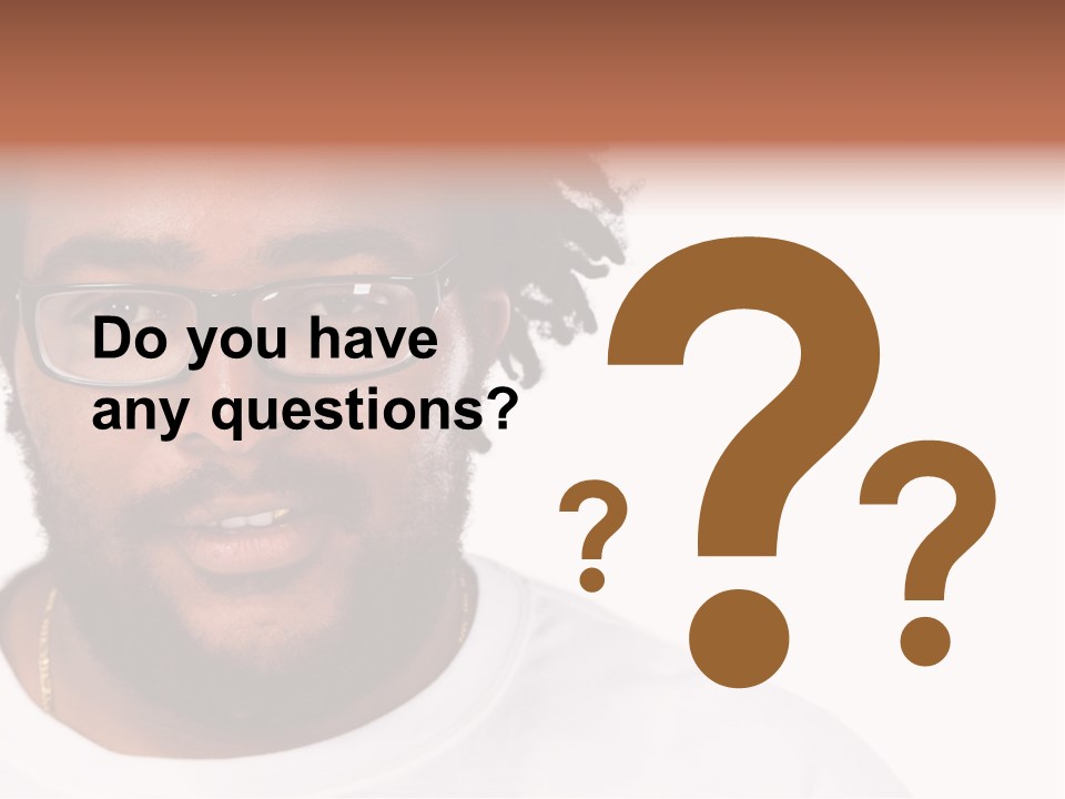 Shot One Face PowerPoint Template