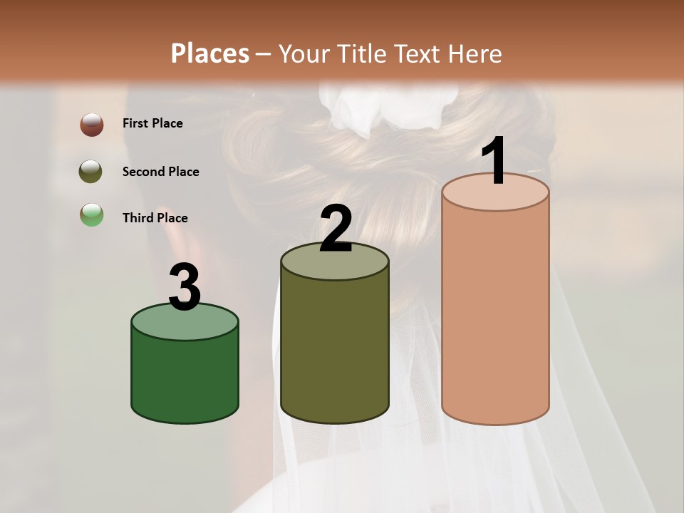 Hairstyle Outside Bridal PowerPoint Template