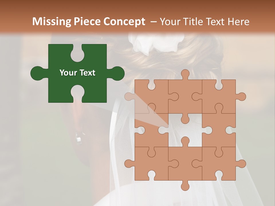 Hairstyle Outside Bridal PowerPoint Template