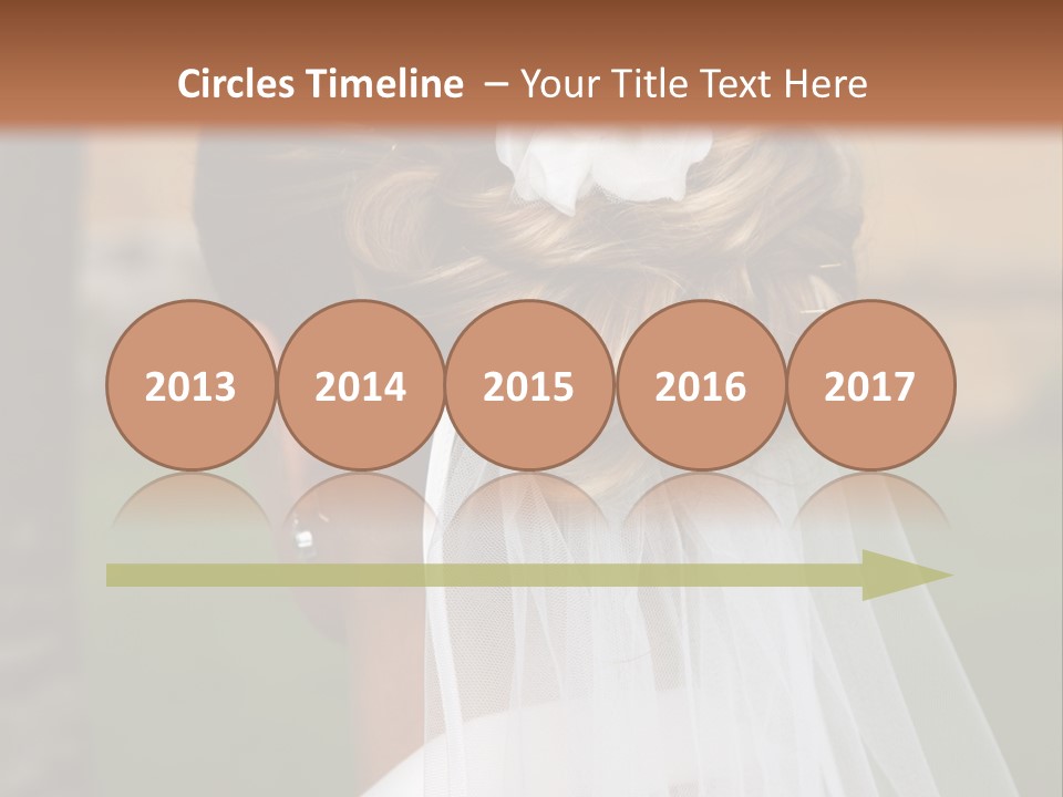 Hairstyle Outside Bridal PowerPoint Template