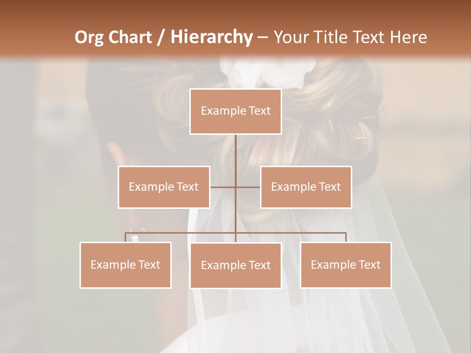 Hairstyle Outside Bridal PowerPoint Template