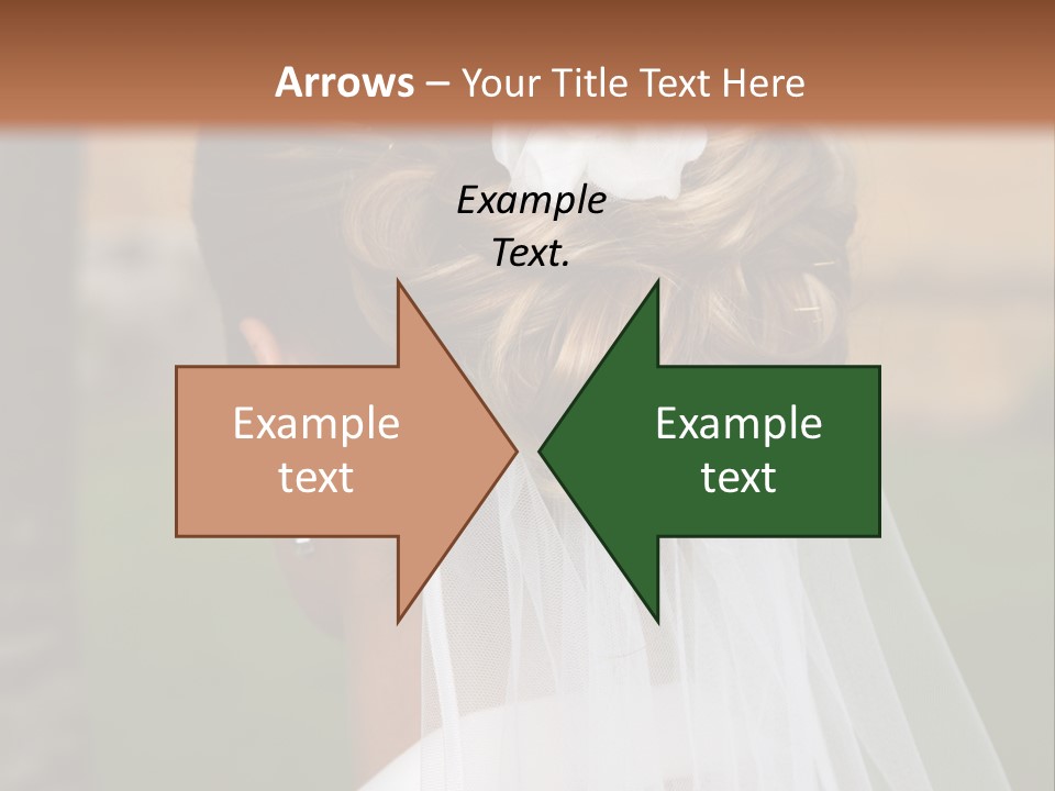 Hairstyle Outside Bridal PowerPoint Template