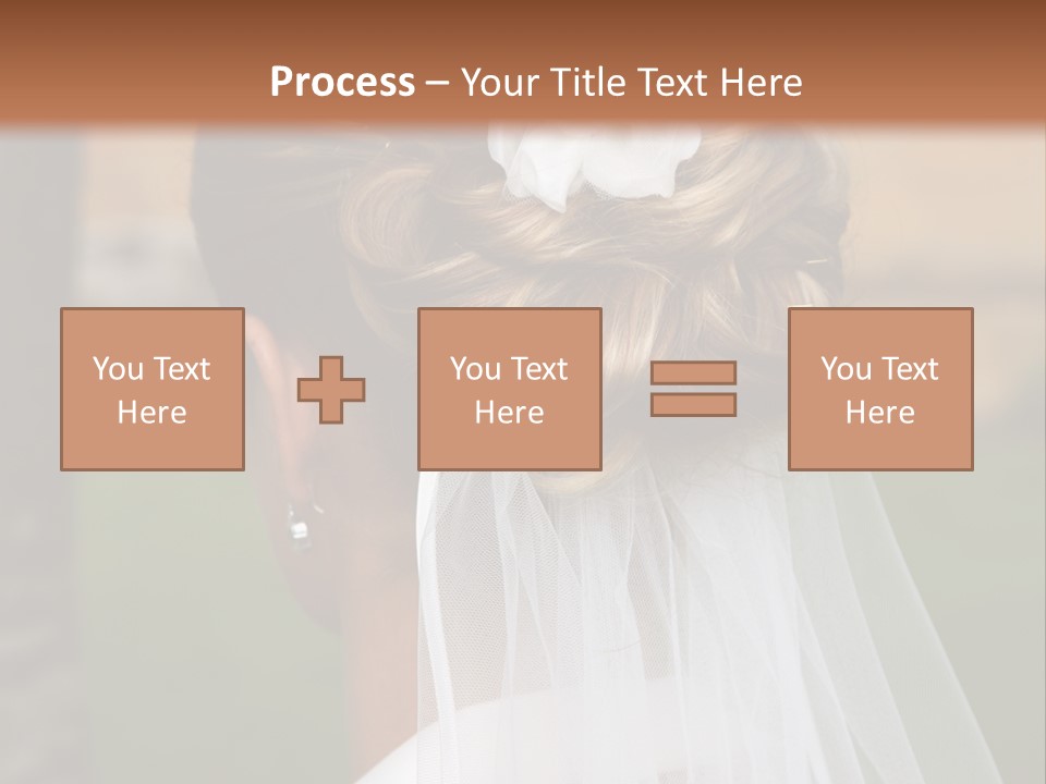 Hairstyle Outside Bridal PowerPoint Template