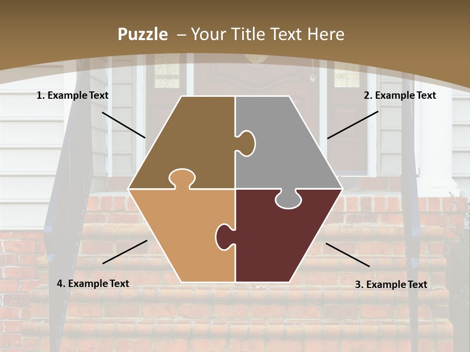 Mahogany Vinyl Etched PowerPoint Template