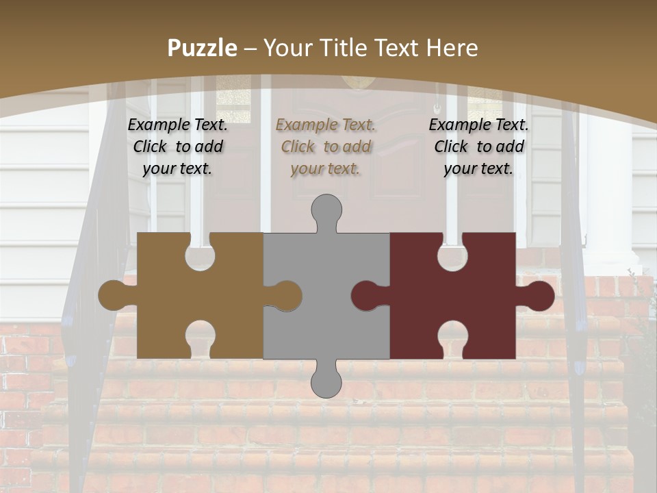 Mahogany Vinyl Etched PowerPoint Template