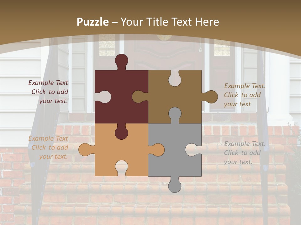 Mahogany Vinyl Etched PowerPoint Template