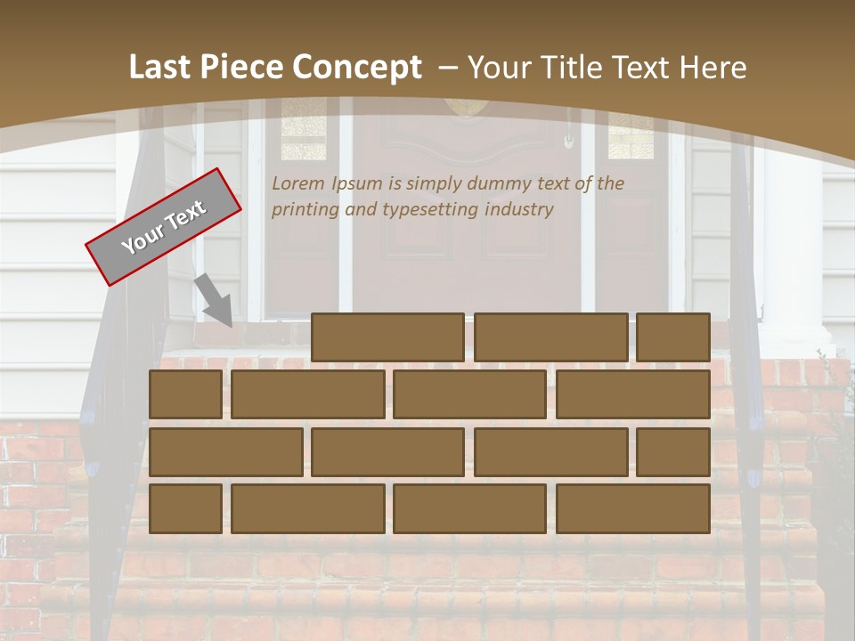 Mahogany Vinyl Etched PowerPoint Template