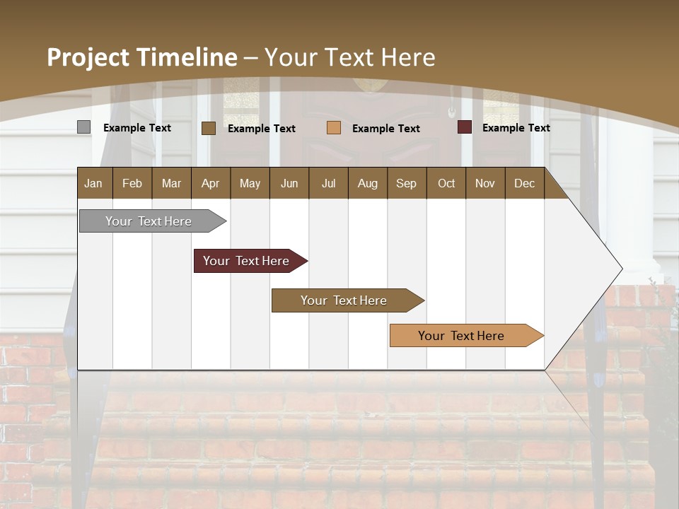 Mahogany Vinyl Etched PowerPoint Template