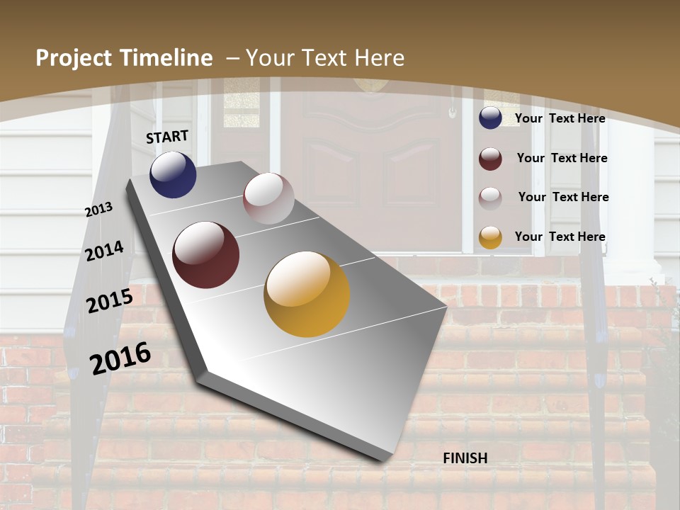 Mahogany Vinyl Etched PowerPoint Template